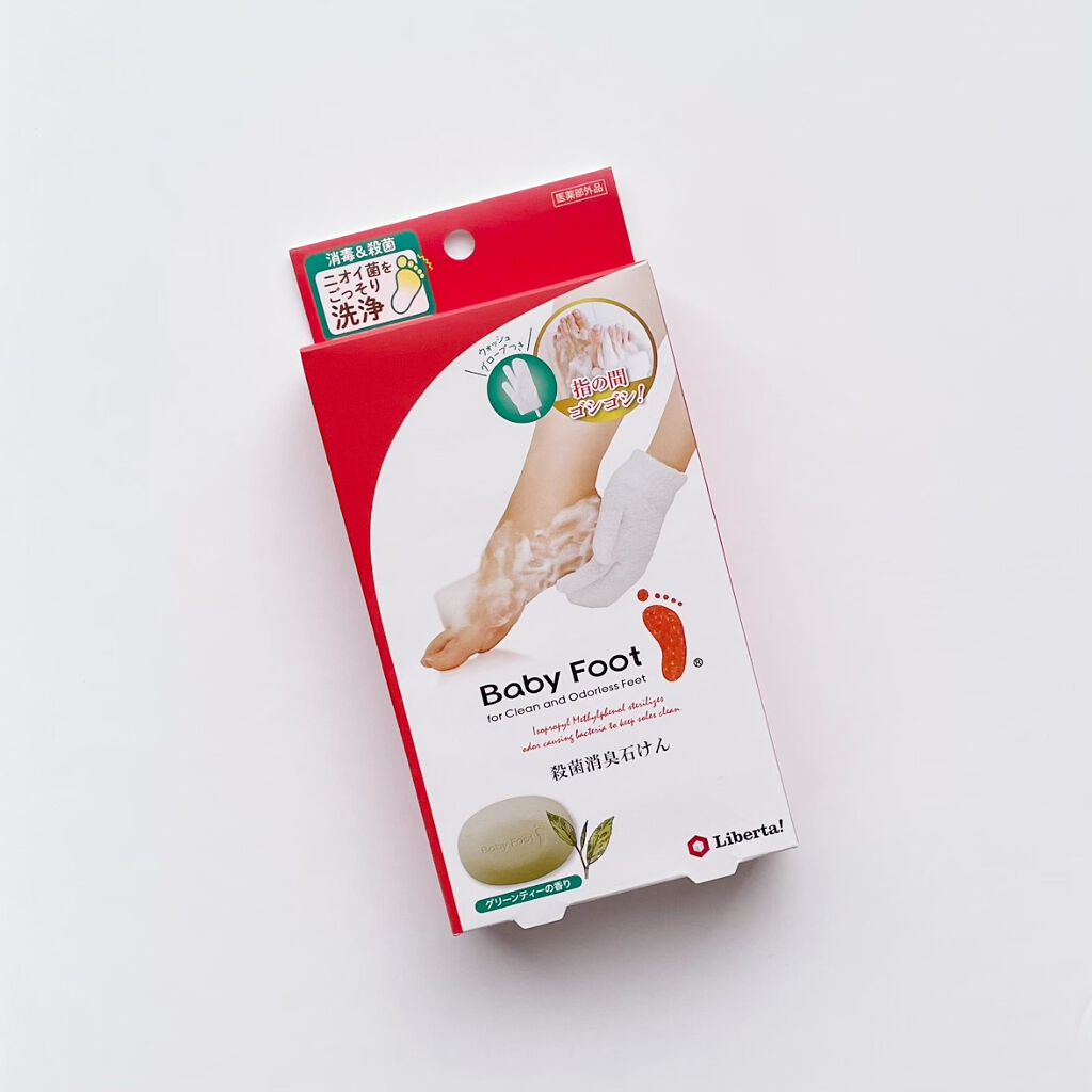 殺菌消臭石けん グリーンティーの香り/ベビーフット/ボディ石鹸を使ったクチコミ（1枚目）