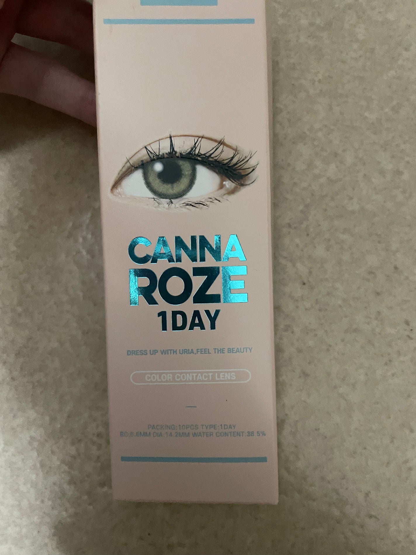 CANNA ROZE 1DAY/URIA i-DOL/ワンデー(1DAY)カラコンを使ったクチコミ(1枚目)