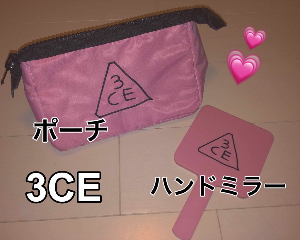 3CE スクエア ミニ ハンドミラー/3CE/その他化粧小物を使ったクチコミ(1枚目)