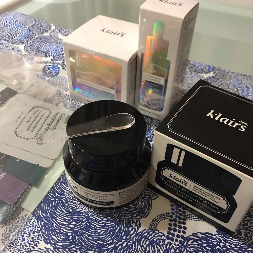 ジェントルブラックシュガーフェイシャルポリッシュ(110g)/Klairs/洗い流すパック・マスクを使ったクチコミ(1枚目)