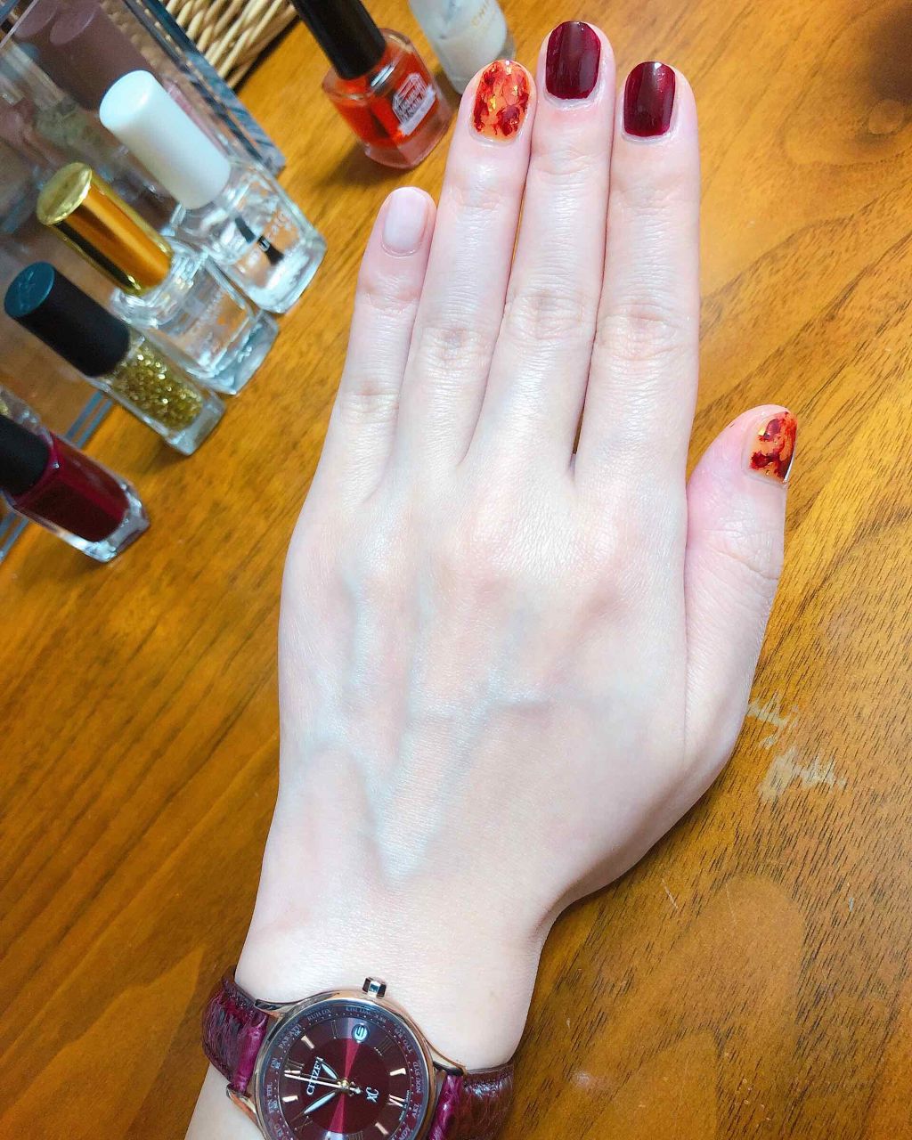 リキュールネイル パイン/キャンドゥ/マニキュアを使ったクチコミ（3枚目）