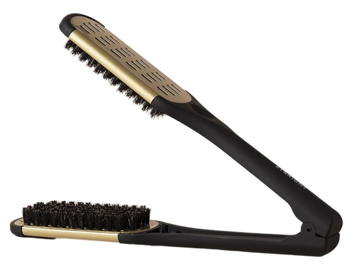 STRAIGHT TWIN BRUSH/KERAFFECT/ヘアブラシを使ったクチコミ（1枚目）