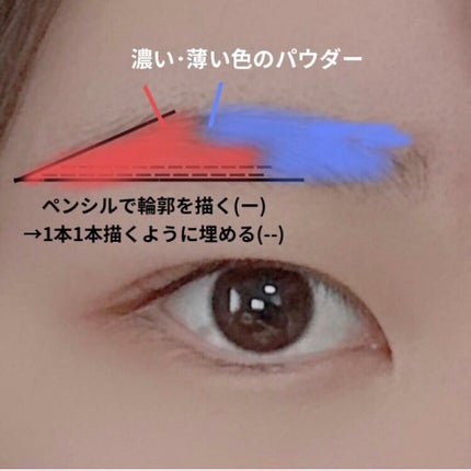 カラーチェンジアイブロウ/キャンメイク/眉マスカラを使ったクチコミ(5枚目)