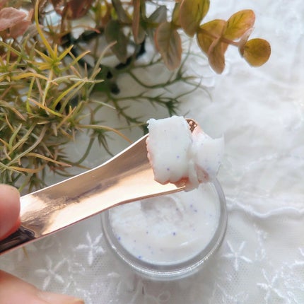 フェイスポリッシャー リラクシング(ラベンダー)/SABON/スクラブ・ゴマージュを使ったクチコミ(2枚目)