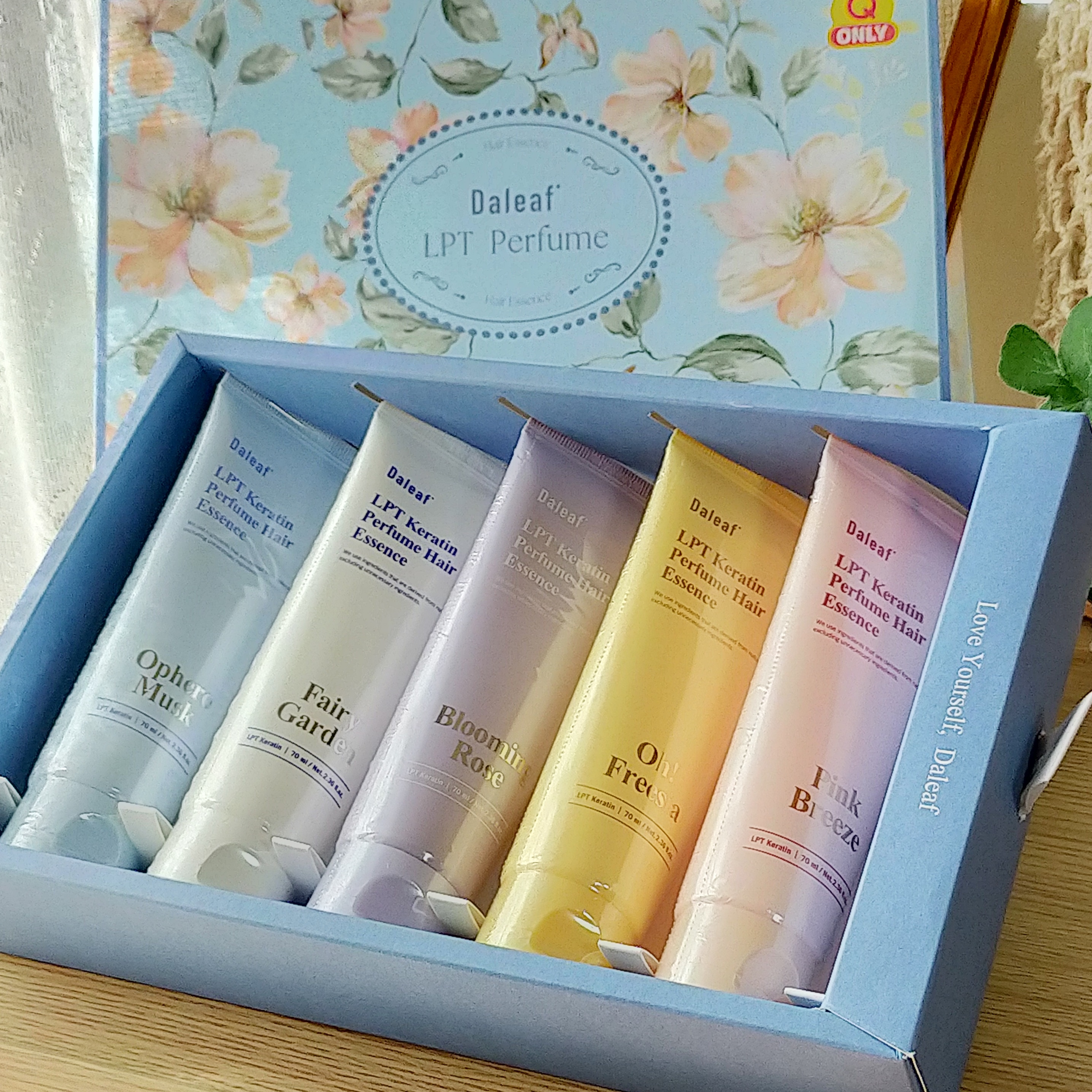 LPT Keratin パフュームヘアエッセンス Blooming Rose/Daleaf/ヘアミルクを使ったクチコミ（1枚目）