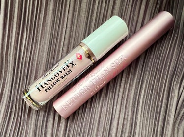 ～トゥー フェイスド ハングオーバー～ ピロー バーム リップ トリートメント/Too Faced/リップケア・リップクリームを使ったクチコミ（3枚目）