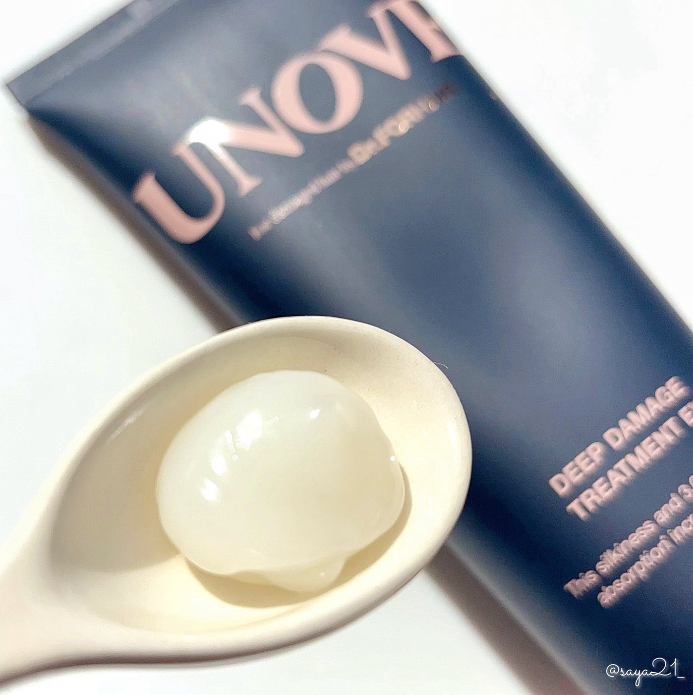 ディープダメージトリートメントEX/UNOVE/洗い流すヘアトリートメントを使ったクチコミ(2枚目)