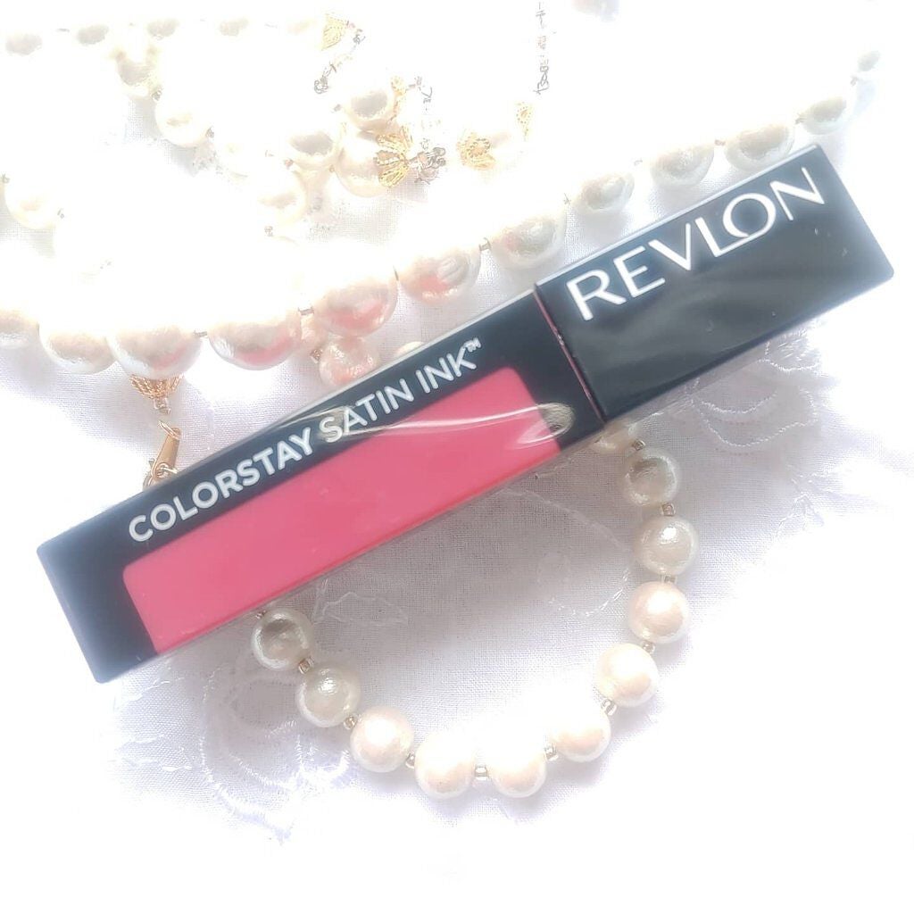 カラーステイ サテン インク/REVLON/口紅を使ったクチコミ(1枚目)
