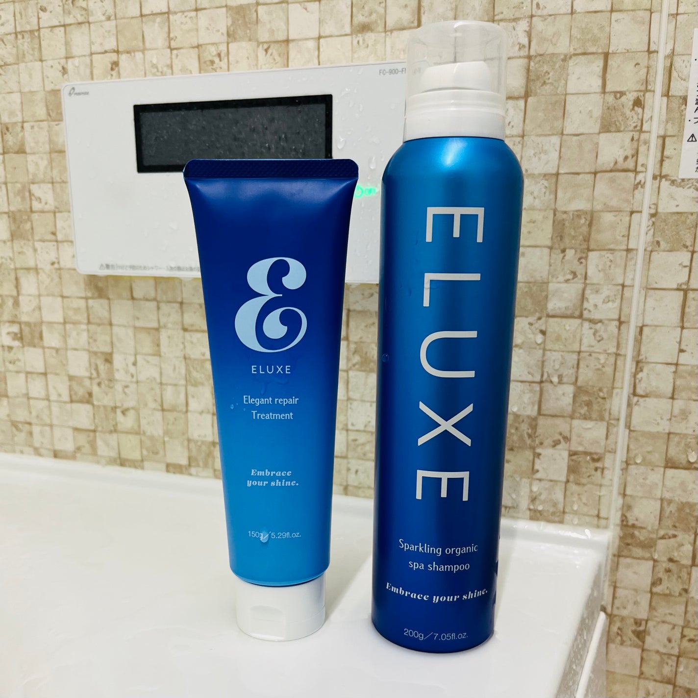 スパークリング オーガニック スパ シャンプー/ELUXE /市販シャンプーを使ったクチコミ(1枚目)