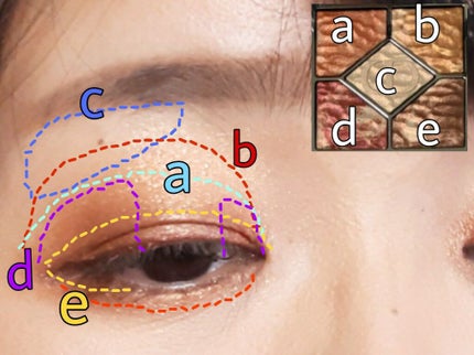 ニュアンスリキッドアイライナー/CEZANNE/リキッドアイライナーを使ったクチコミ(3枚目)