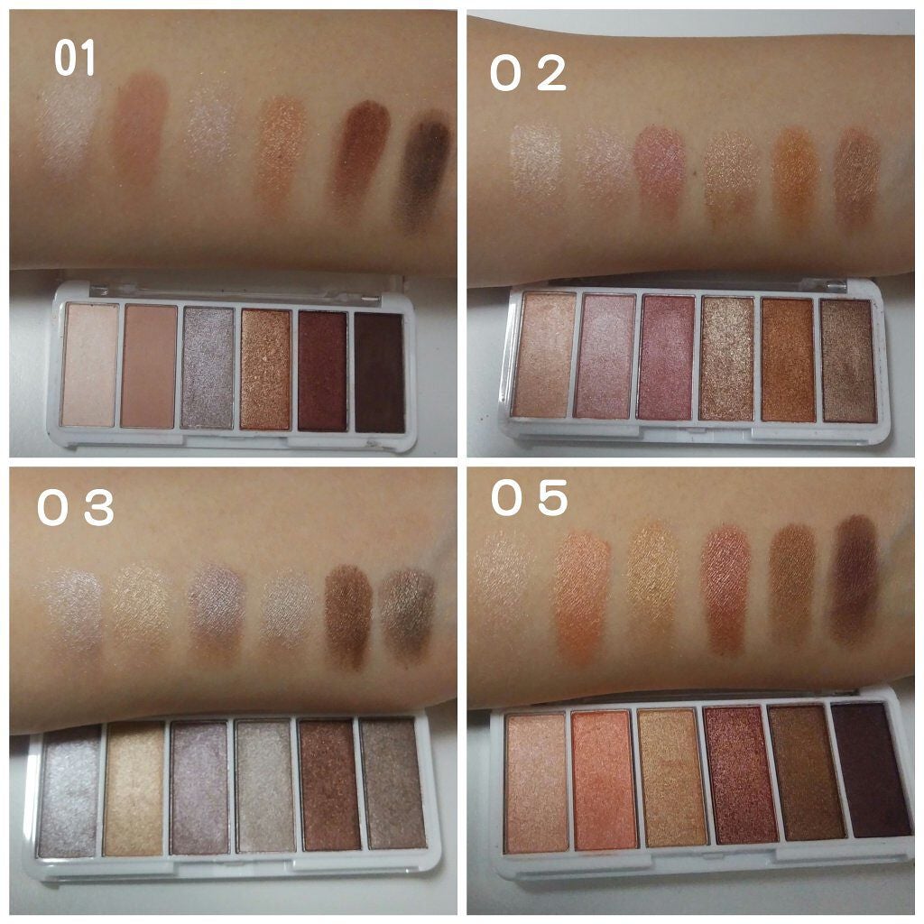 AC カラーアイパレット/AC MAKEUP/アイシャドウパレットを使ったクチコミ(4枚目)