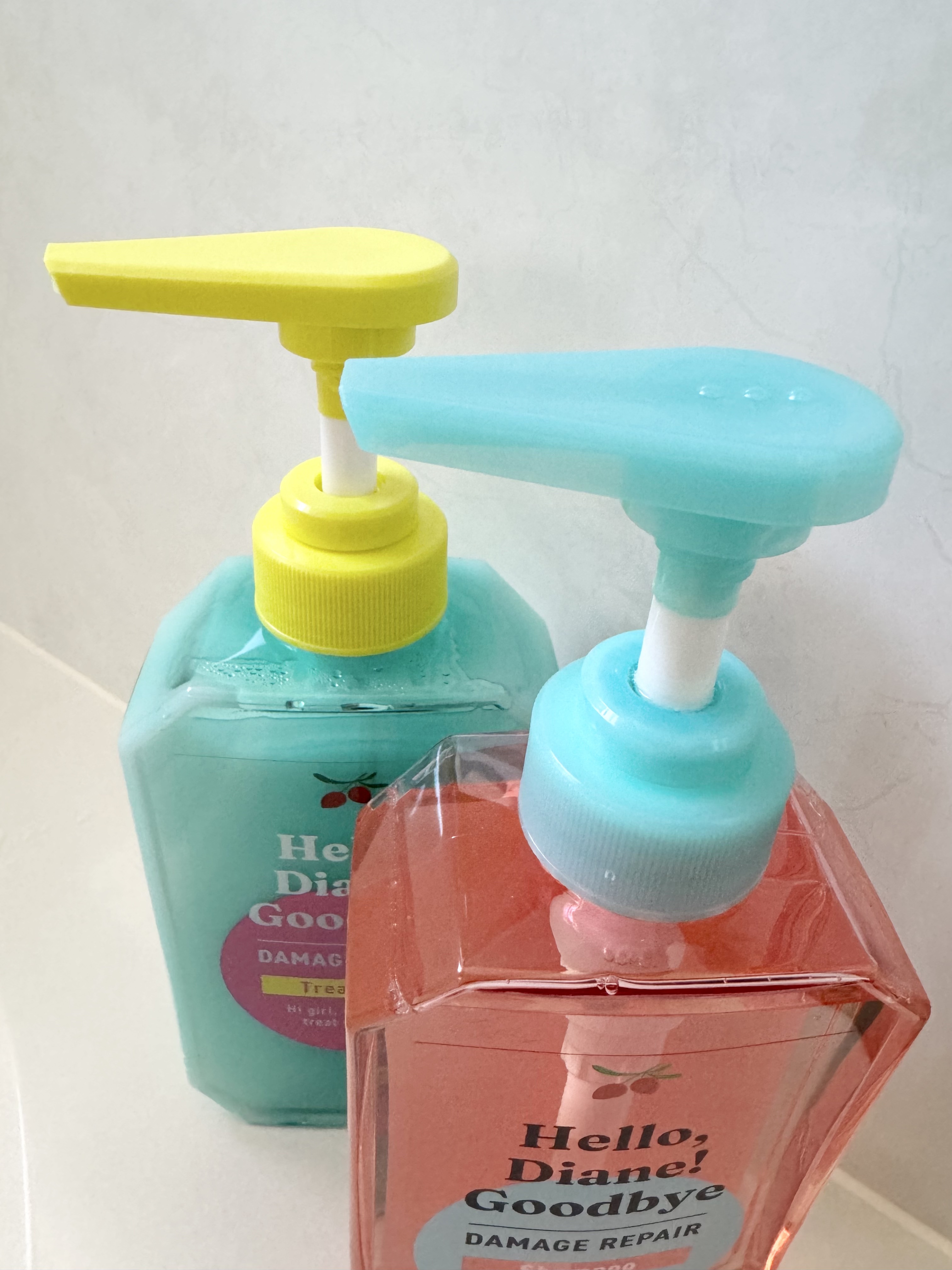 ハローダイアン グッバイ ダメージ補修ヘアミルク/ダイアン/ヘアミルクを使ったクチコミ（2枚目）