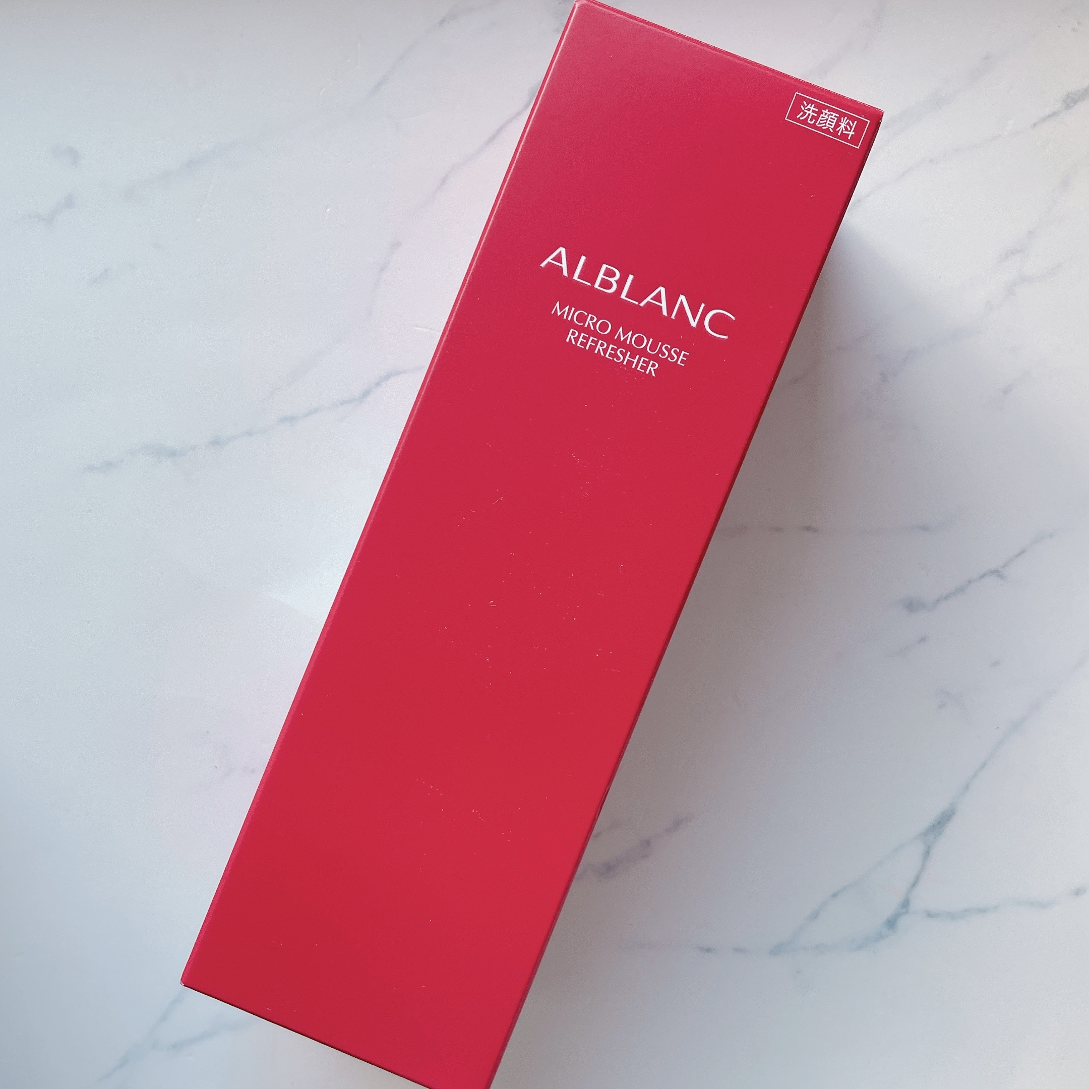 マイクロムース リフレッシャー/ALBLANC/泡洗顔を使ったクチコミ（2枚目）