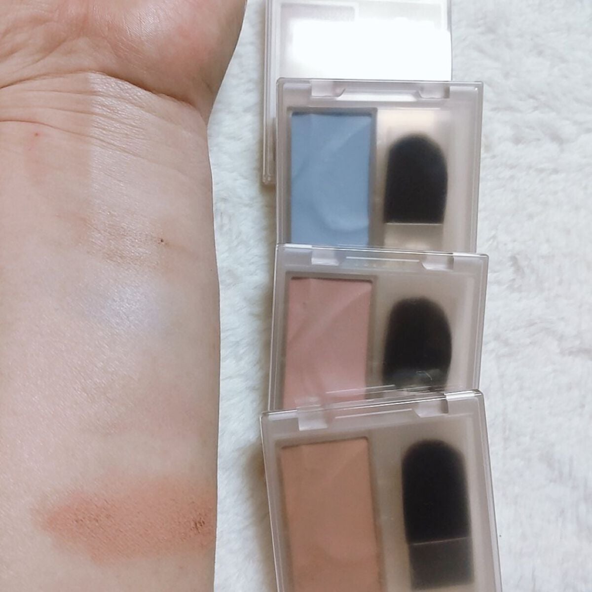 シームレストーン ブラッシュ/excel/パウダーチークを使ったクチコミ(3枚目)