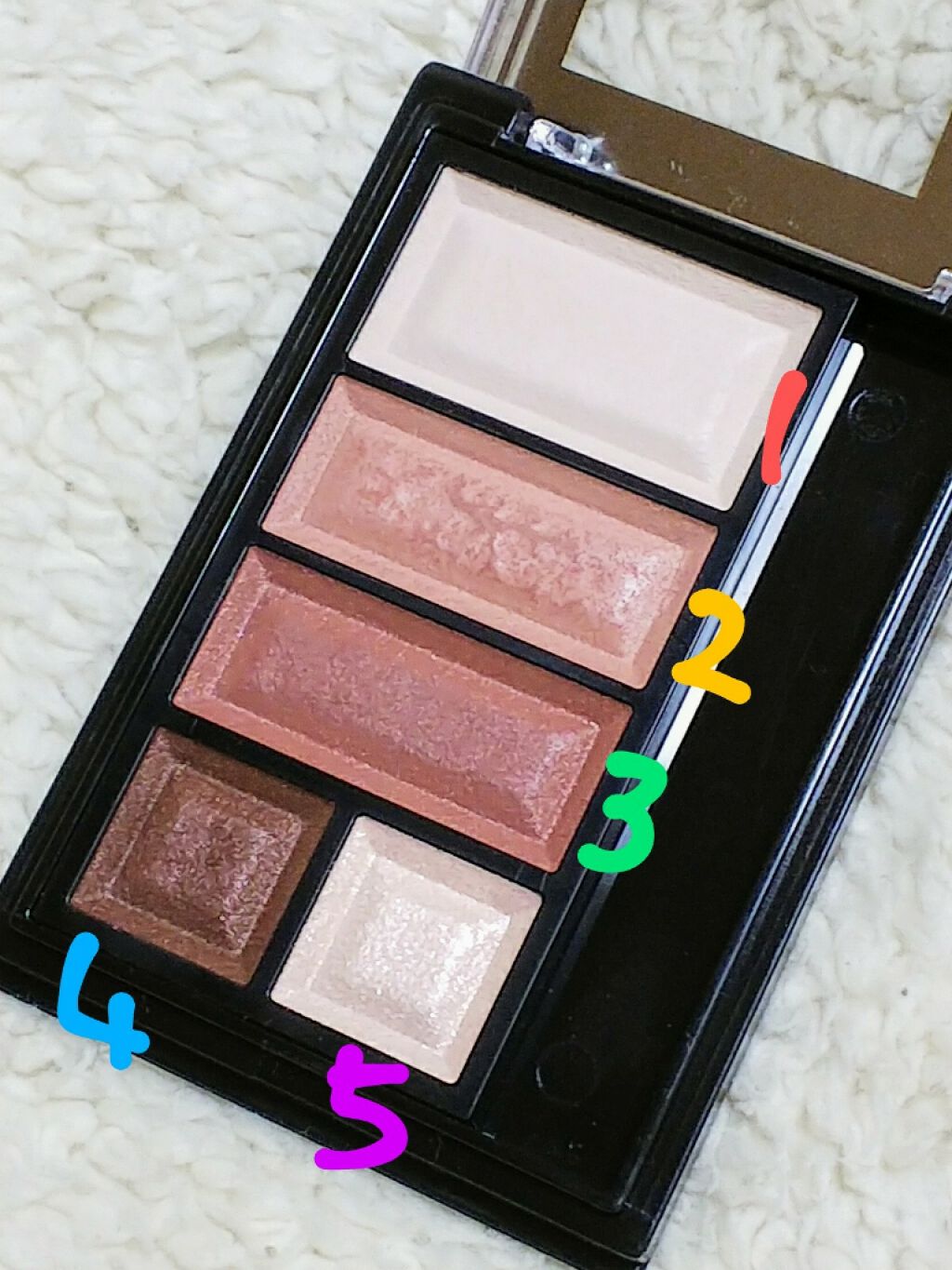 ショコラスウィート アイズ ソフトマット/リンメル ロンドン/アイシャドウパレットを使ったクチコミ（2枚目）