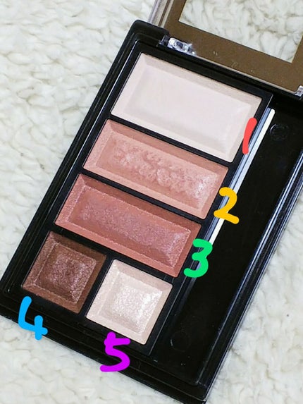 ショコラスウィート アイズ ソフトマット/リンメル ロンドン/アイシャドウパレットを使ったクチコミ(2枚目)