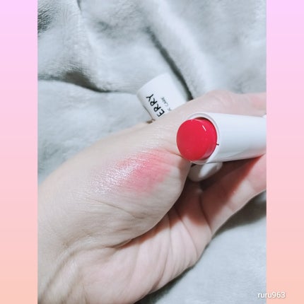 モイスチャーリップバーム チェリー/VT/リップバームを使ったクチコミ(2枚目)