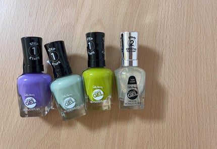 ジェルフィニッシュトップコート/サリーハンセン/ジェルネイルを使ったクチコミ(1枚目)