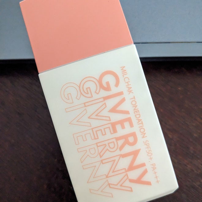 密着トーンデーション/GIVERNY/化粧下地を使ったクチコミ(1枚目)