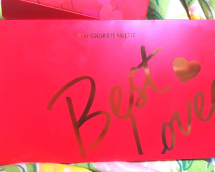 プレイカラーアイパレット ベストラブ/ETUDE/アイシャドウパレットを使ったクチコミ(1枚目)