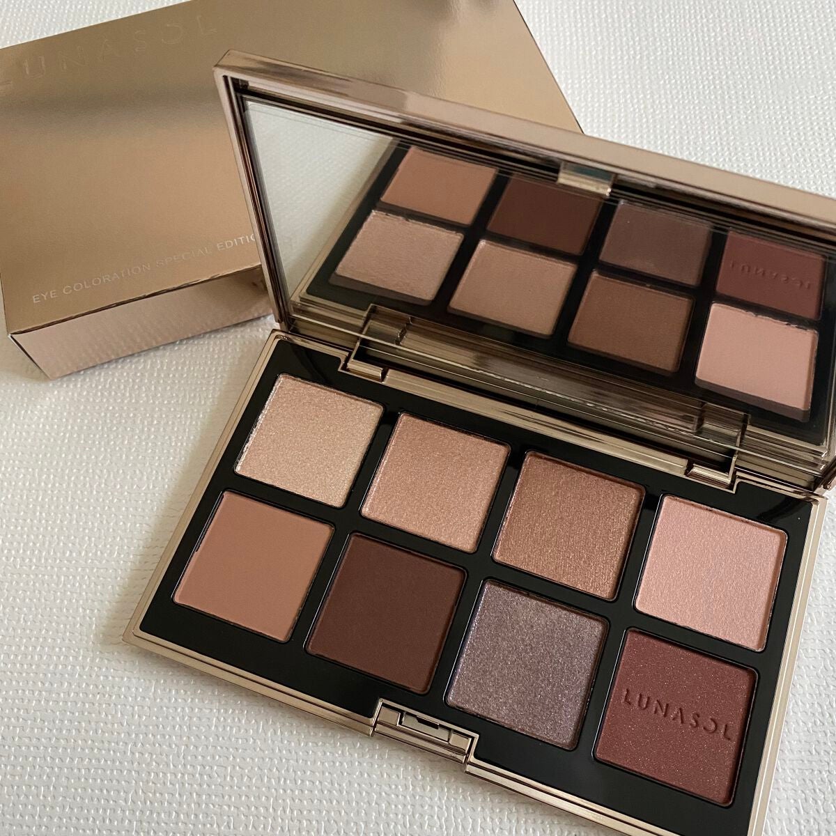 アイカラーレーション スペシャルエディション/LUNASOL/アイシャドウパレットを使ったクチコミ(10枚目)