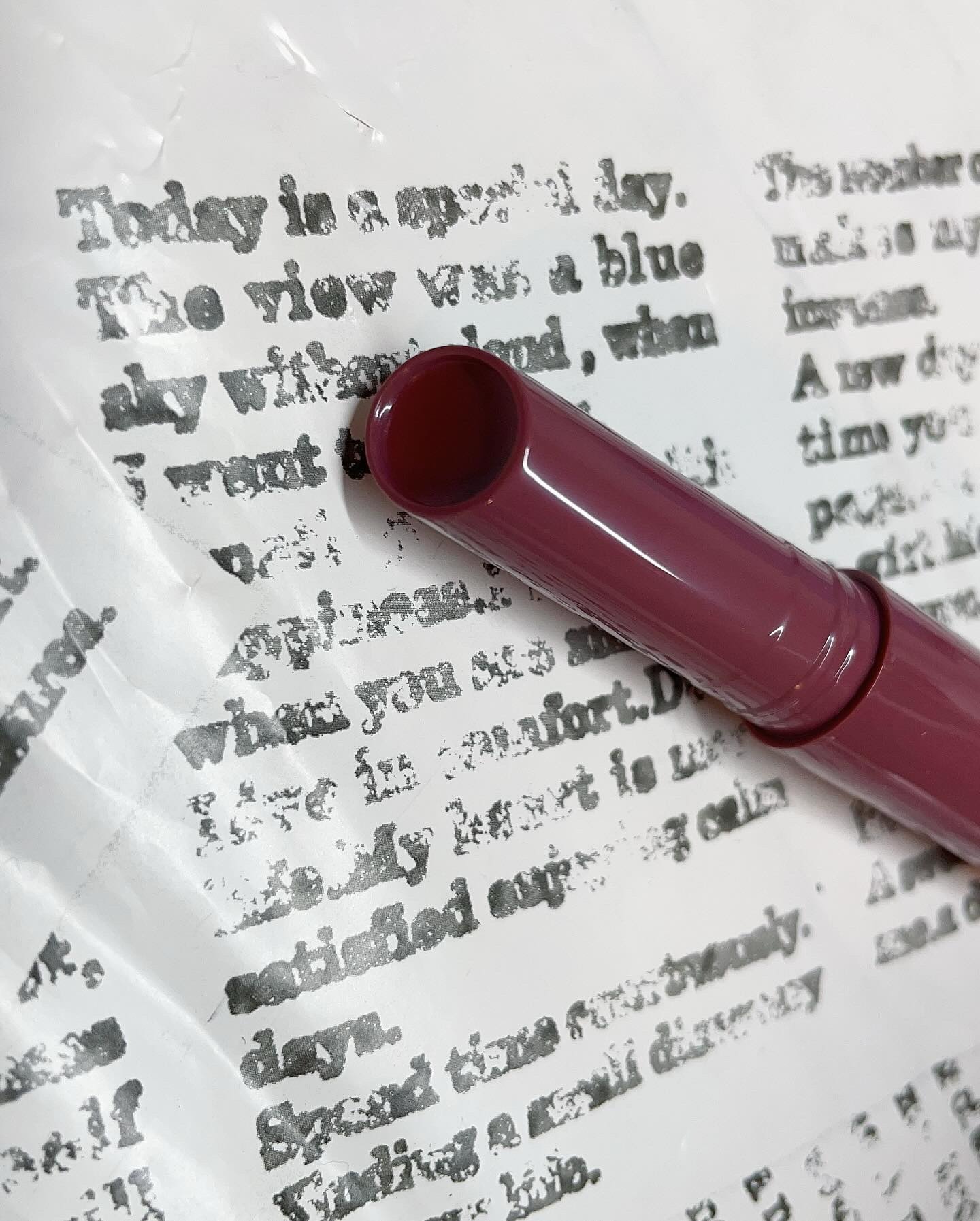 ウォンジョンヨ フォンダンリップ 01 メルティンググレープ/Wonjungyo/口紅を使ったクチコミ（2枚目）