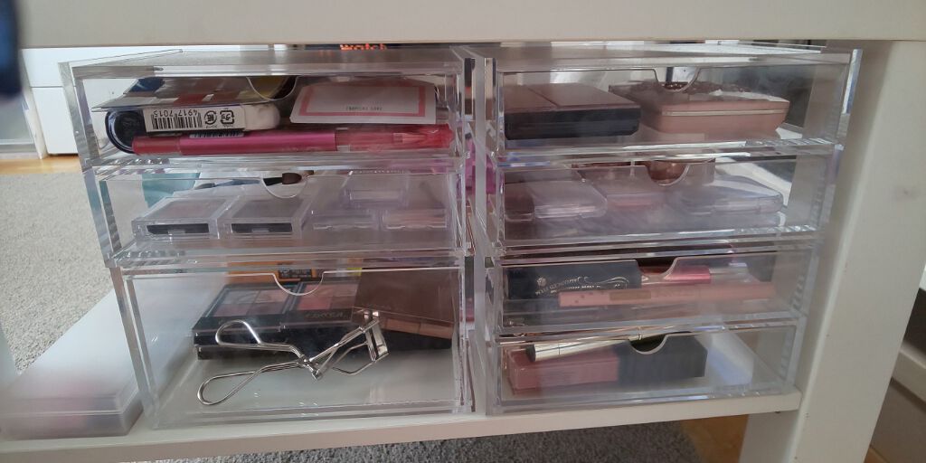 重なるアクリルケース2段引出/無印良品/その他化粧小物を使ったクチコミ(1枚目)