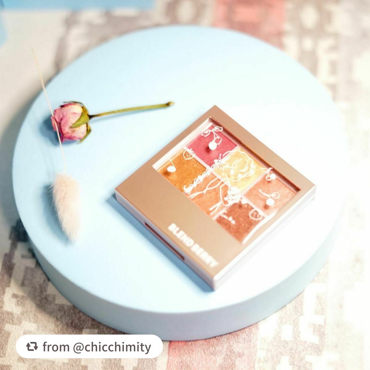 オーラクリエイション/BLEND BERRY/アイシャドウパレットを使ったクチコミ(6枚目)