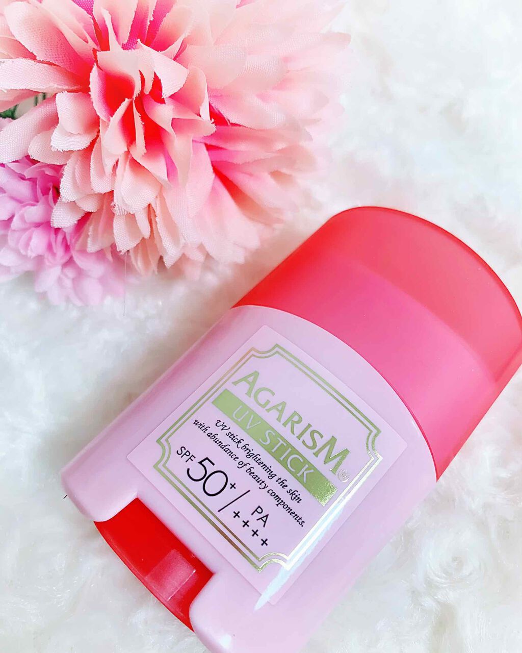 トーンアップUVスティック/AGARISM/日焼け止めスティックを使ったクチコミ（1枚目）