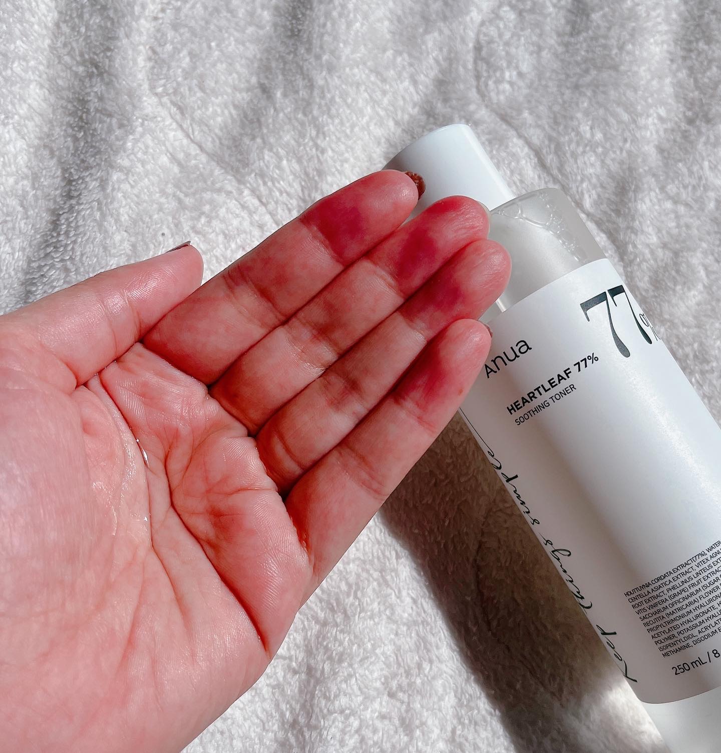 ドクダミ 77 スージングトナー/Anua/化粧水を使ったクチコミ（2枚目）