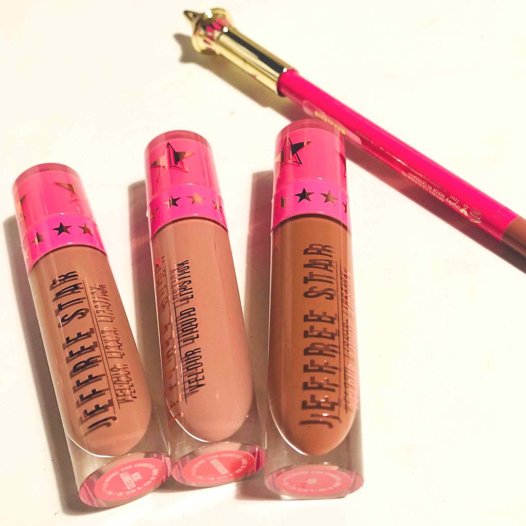 Velour liquid lip stick/Jeffree Star Cosmetics/口紅を使ったクチコミ（1枚目）