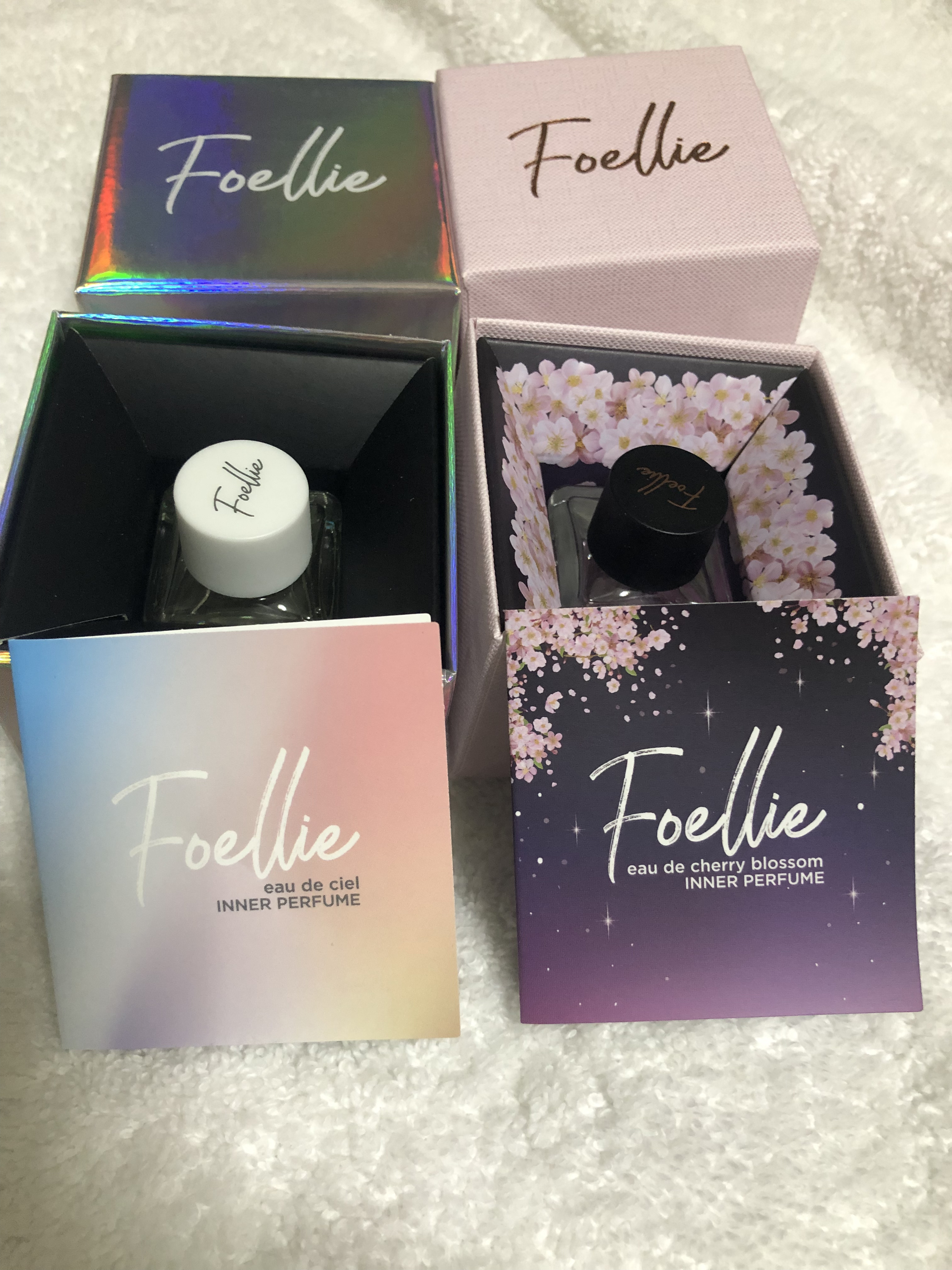 フォエリー インナーパフューム チェリーブロッサムの香り/Foellie/香水(レディース)を使ったクチコミ（1枚目）