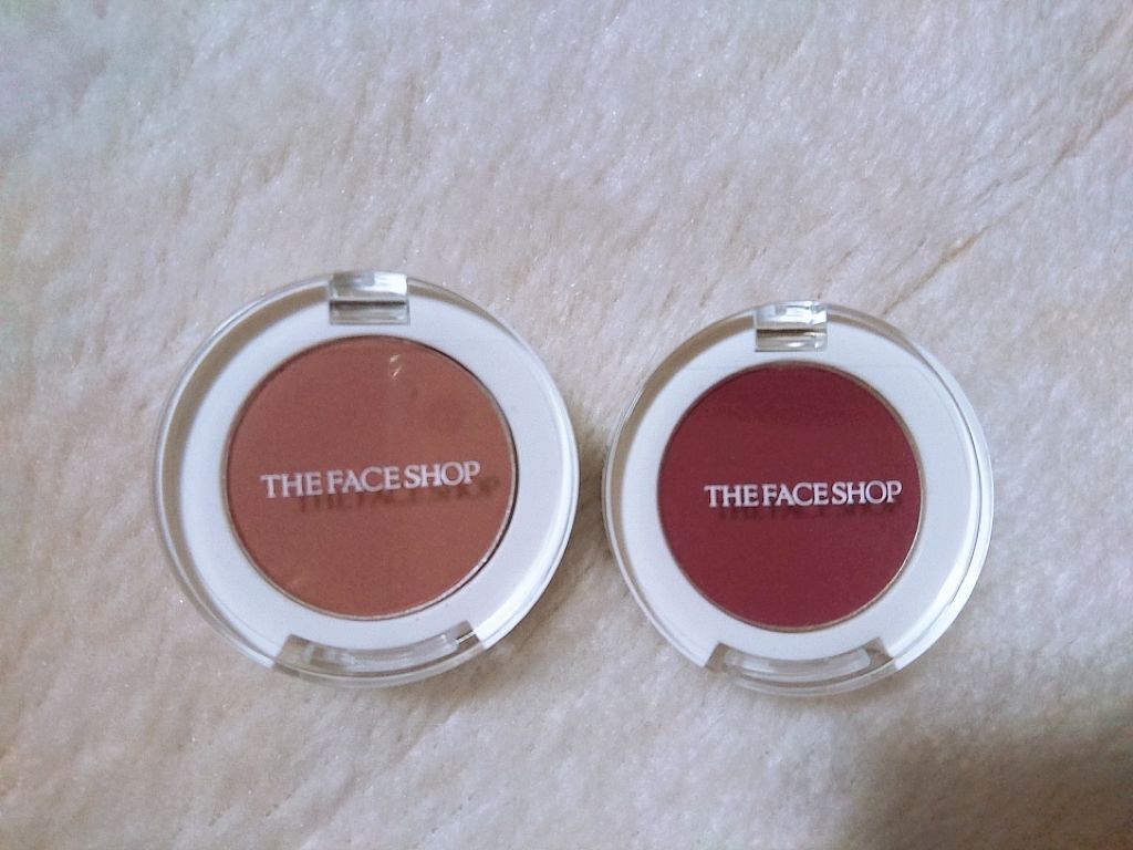 シングルシャドウ/THE FACE SHOP/単色アイシャドウを使ったクチコミ（2枚目）