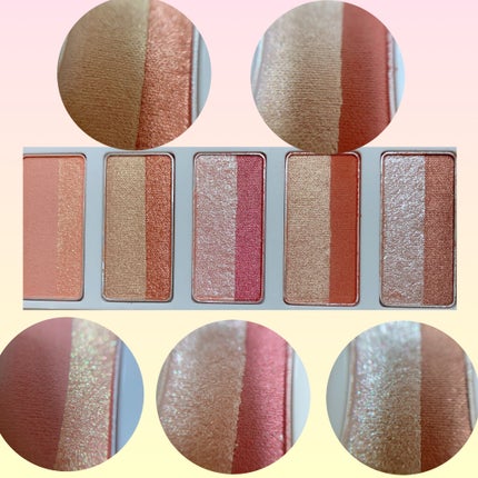 スターライトファントム 10色アイシャドウパレット/HEXZE(ヘックスゼ)/アイシャドウパレットを使ったクチコミ(2枚目)