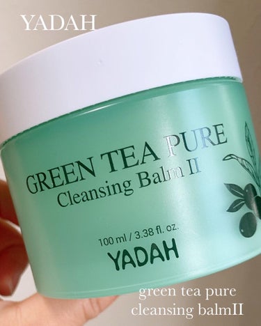 YADAH
グリーンティーピュアクレンジングバーム2

_______________________________

・green tea pure cleansing balmⅡ

容量100ml