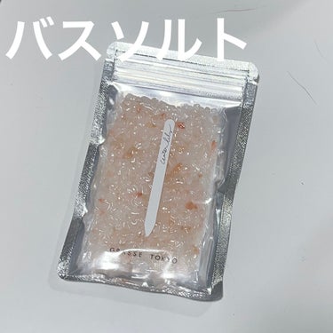 エプソムソルト ピーチローズ/GRASSE TOKYO/入浴剤を使ったクチコミ（1枚目）