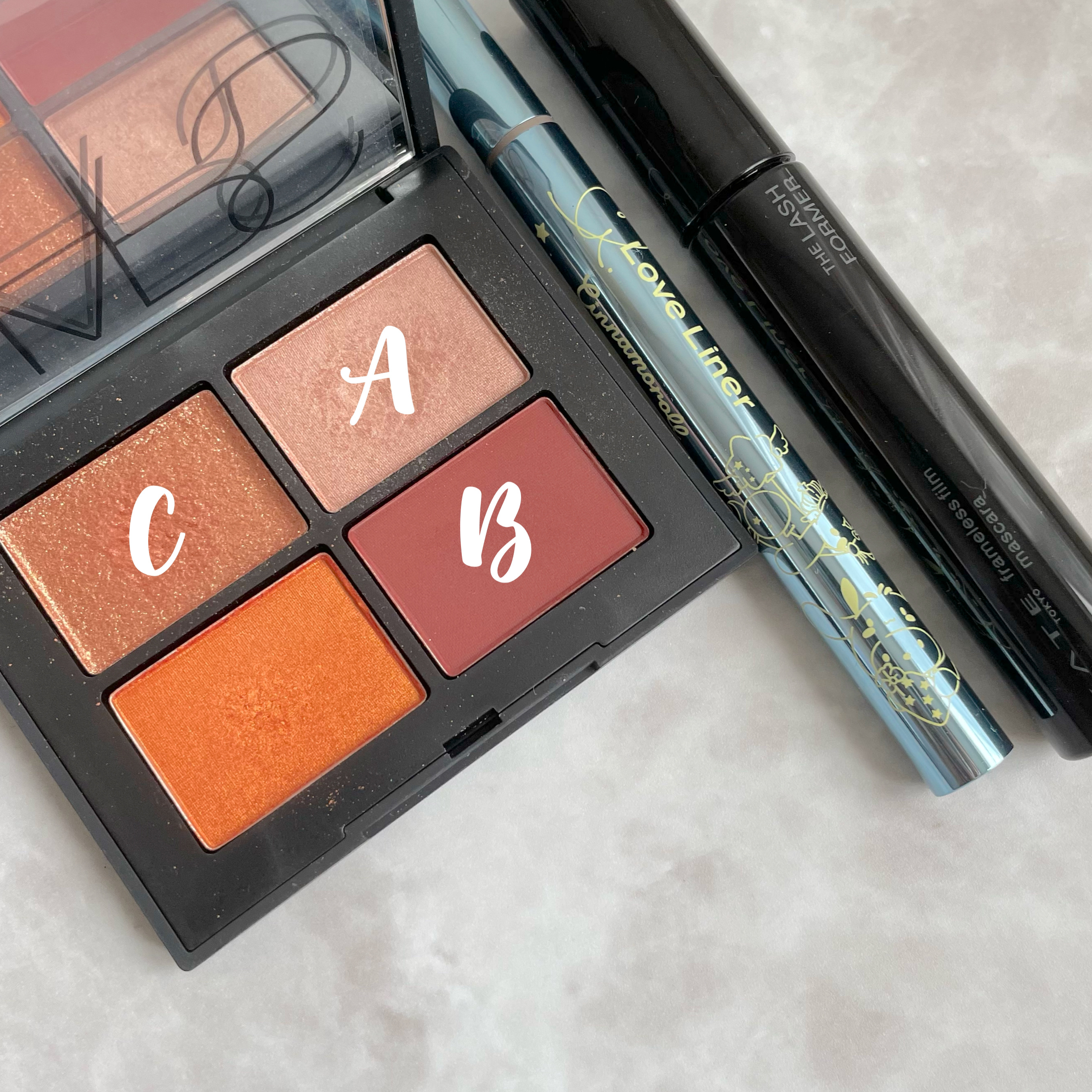 クワッドアイシャドー/NARS/アイシャドウパレットを使ったクチコミ（3枚目）