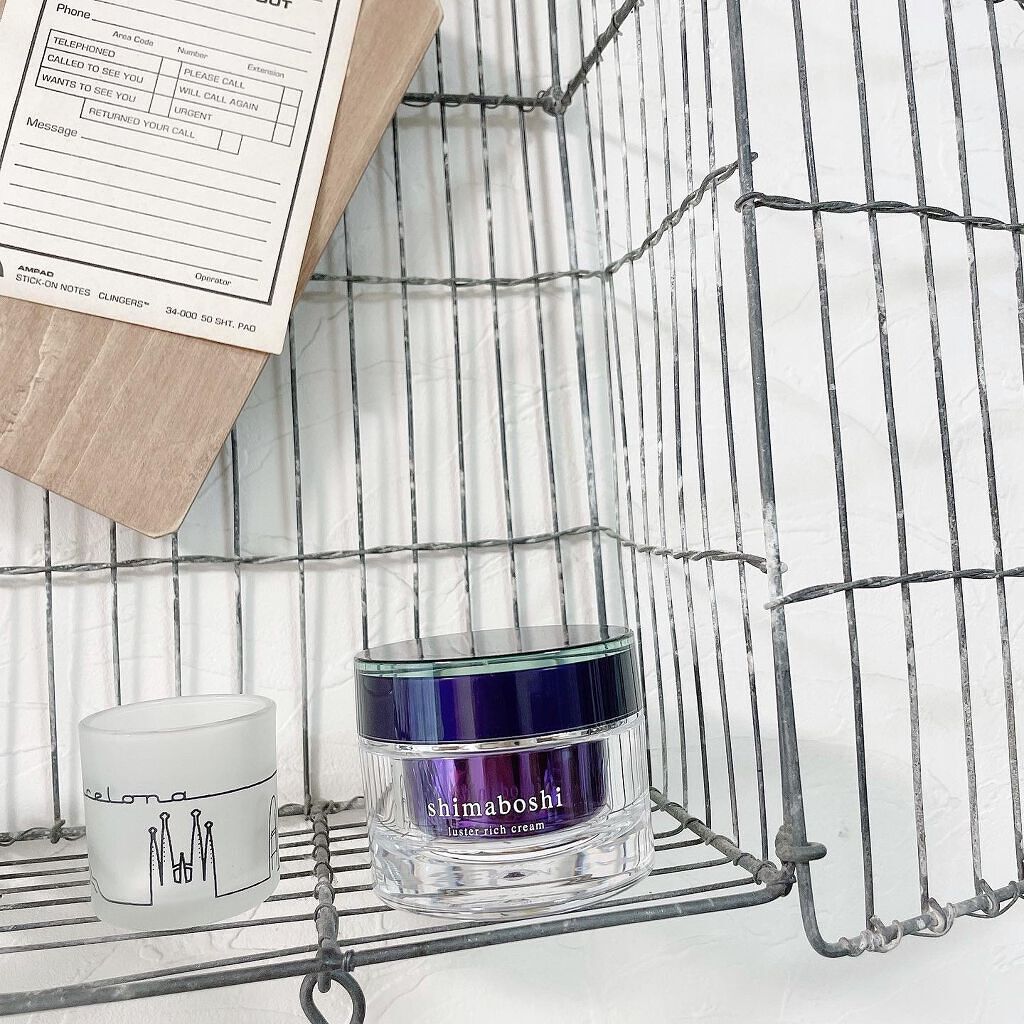 ラスターリッチクリーム/shimaboshi/フェイスクリームを使ったクチコミ(1枚目)