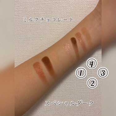 キスチョコレート プレイカラーアイズ/ETUDE/アイシャドウパレットを使ったクチコミ（2枚目）