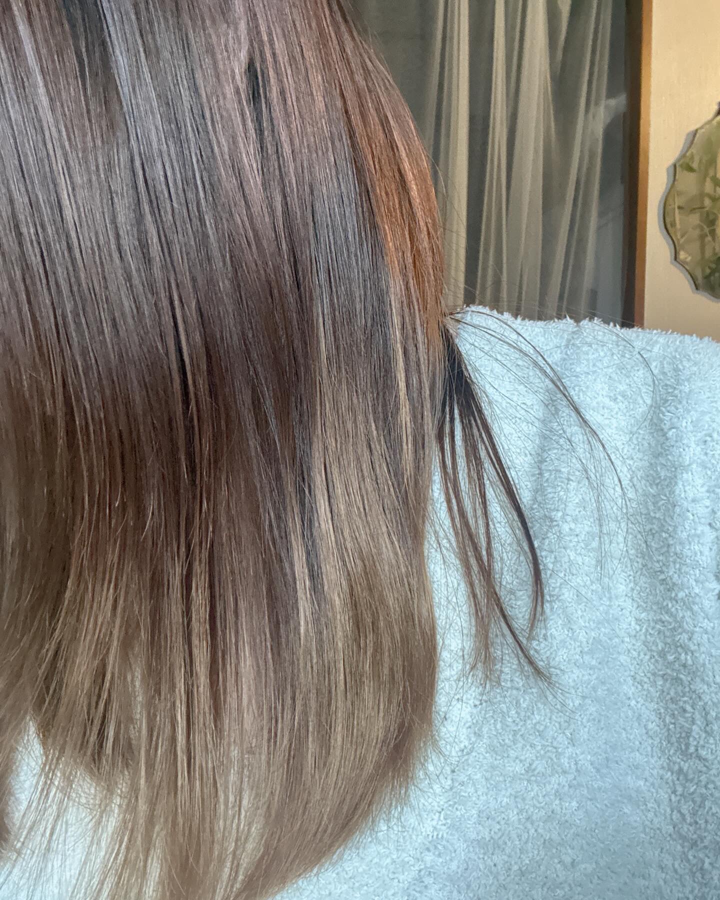 スタイリングオイル<ナチュラル＆ライトウェット>/COHARU/ヘアオイルを使ったクチコミ（3枚目）