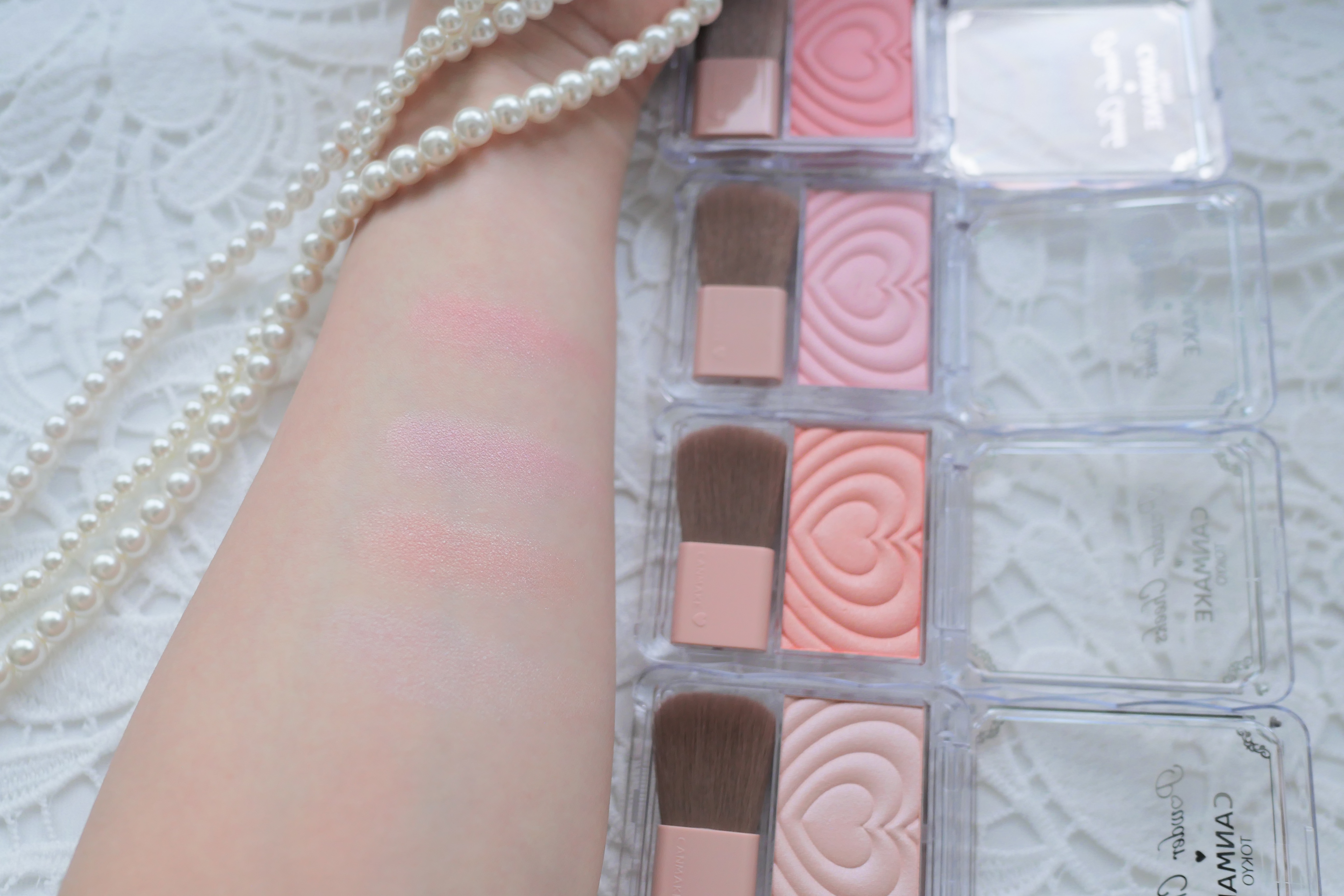 パウダーチークス/キャンメイク/パウダーチークを使ったクチコミ（2枚目）