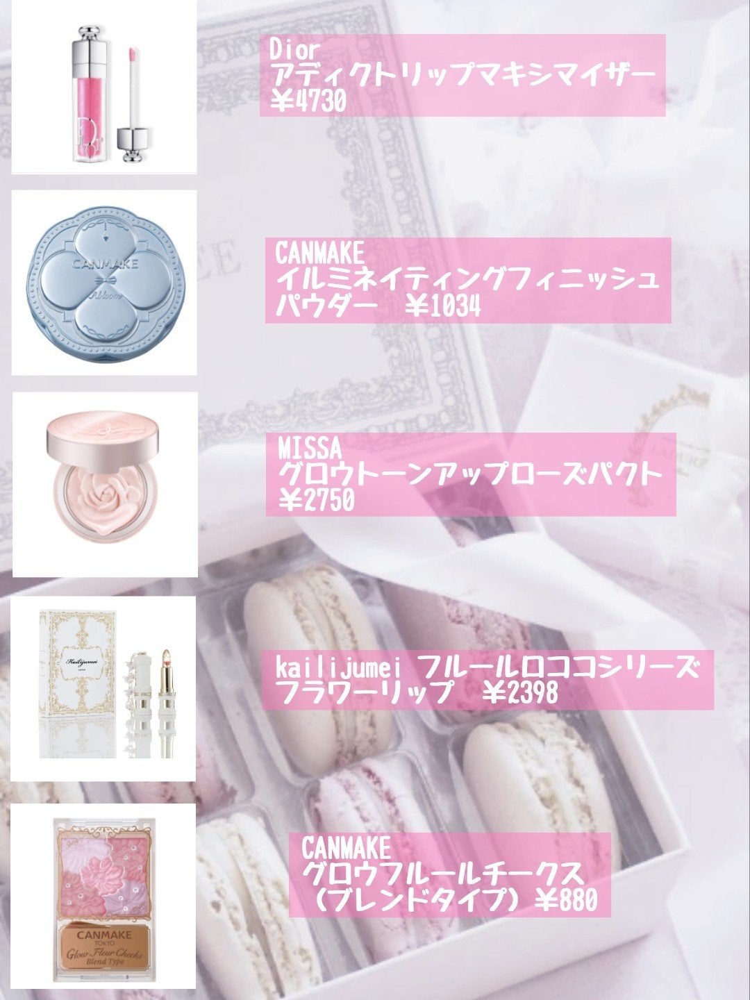 グロウフルールチークス(ブレンドタイプ)/キャンメイク/パウダーチークを使ったクチコミ(7枚目)