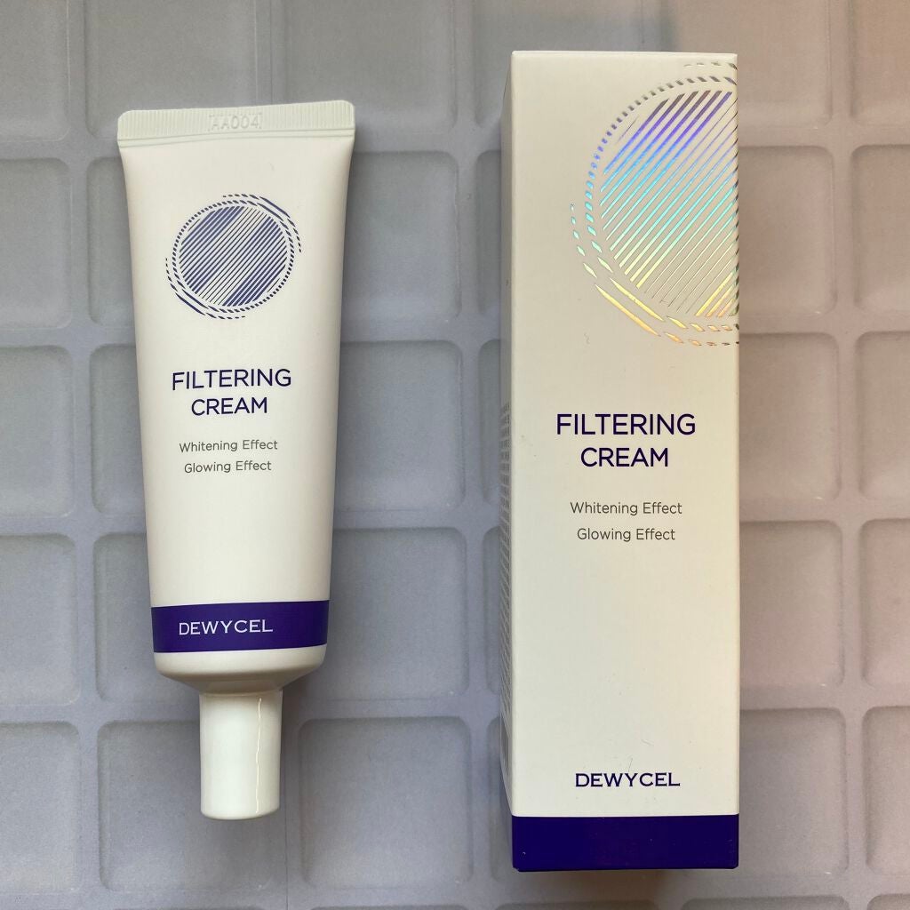 フィルタリングクリーム/DEWYCEL/日焼け止めクリームを使ったクチコミ(1枚目)