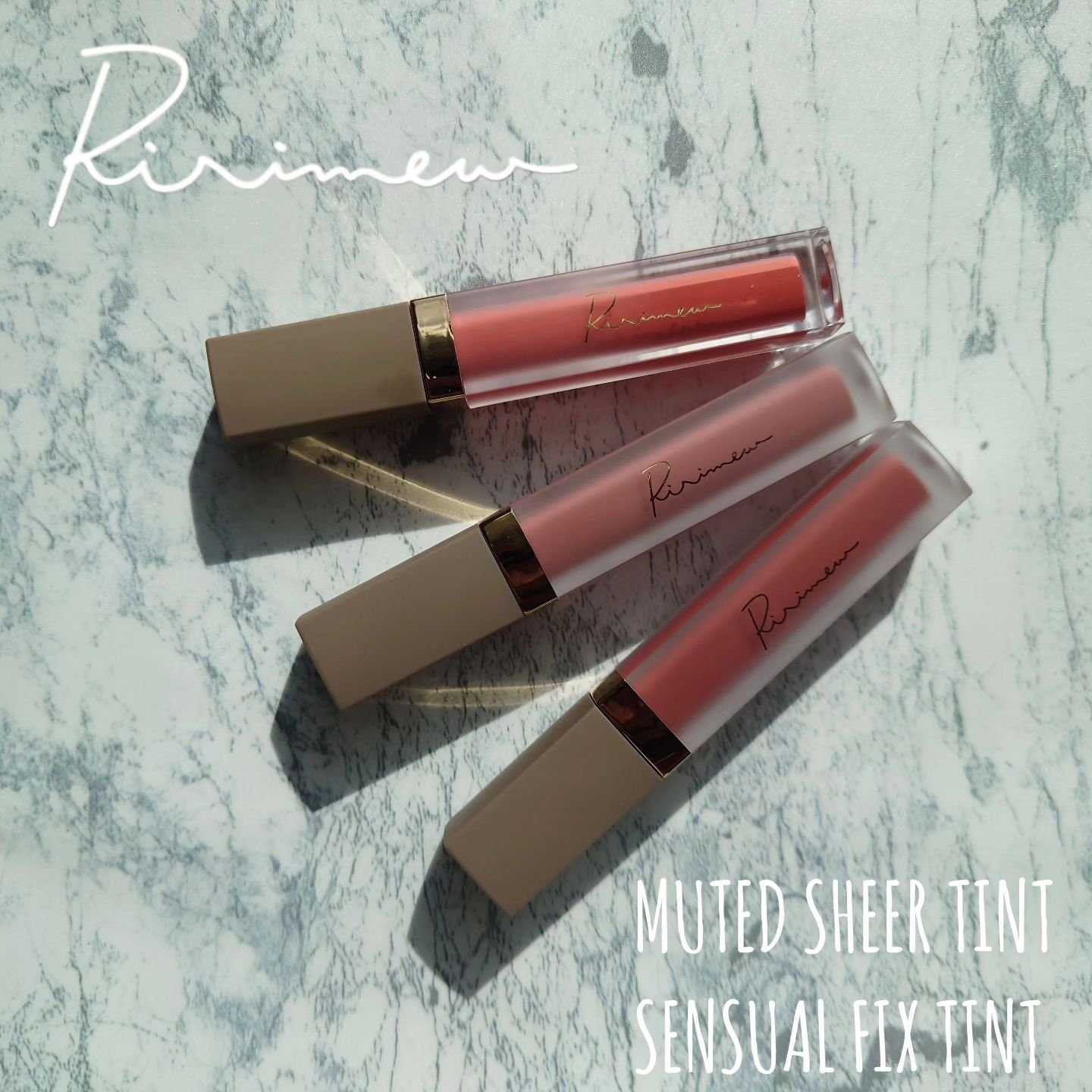 センシュアルフィックスティント/Ririmew/リップティントを使ったクチコミ（1枚目）