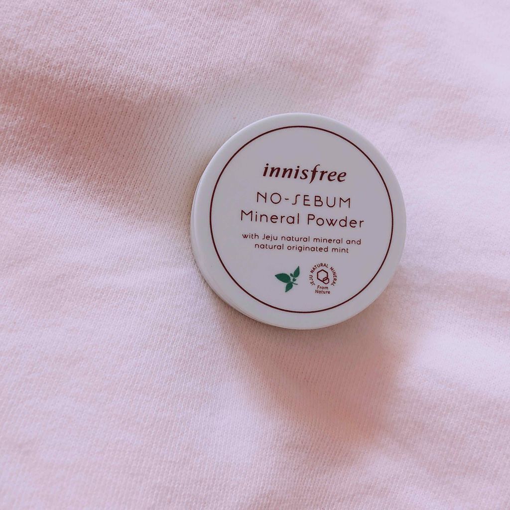 ノーセバム ミネラルパウダー/innisfree/ルースパウダーを使ったクチコミ（1枚目）