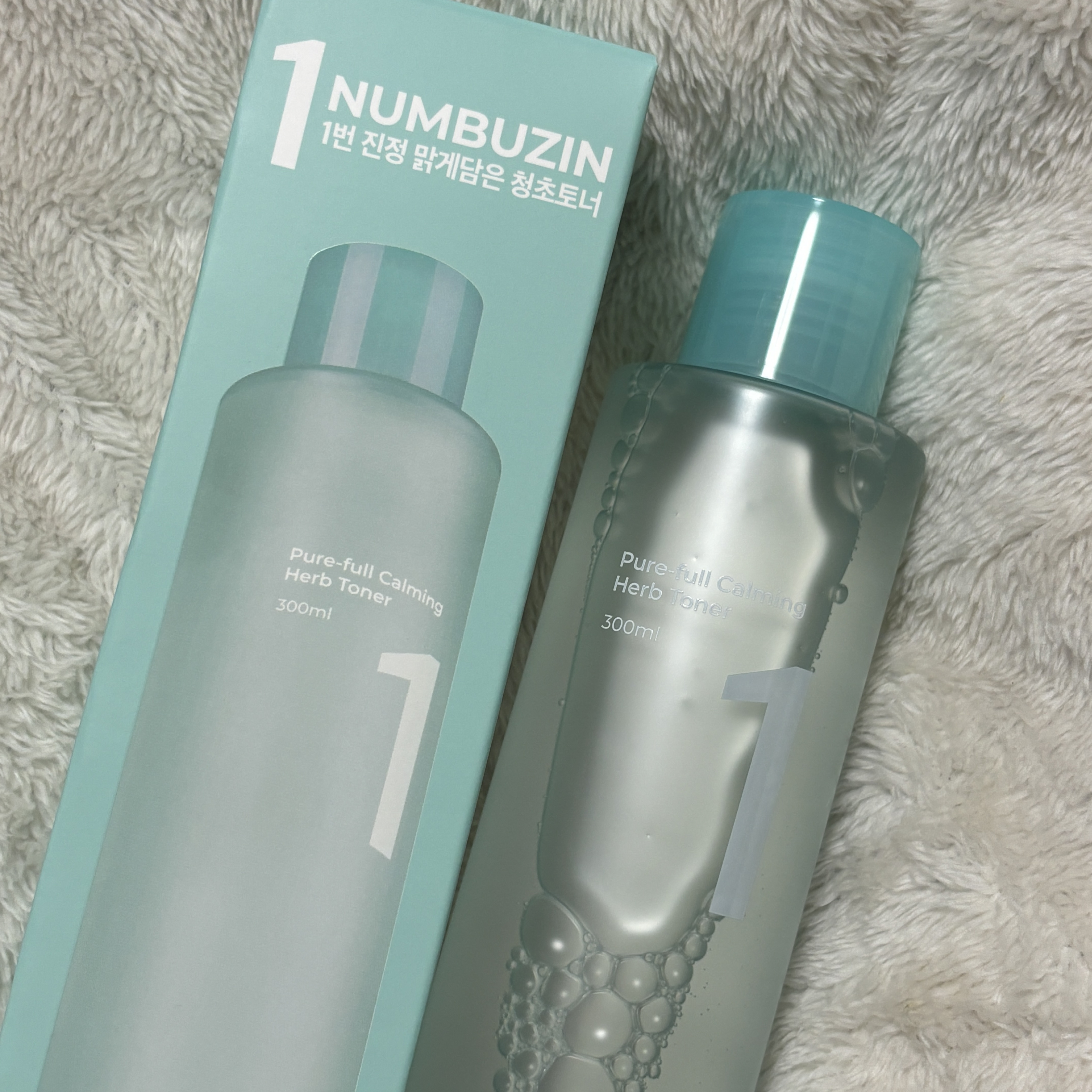 1番 青草たっぷり93％整肌トナー/numbuzin/化粧水を使ったクチコミ（3枚目）