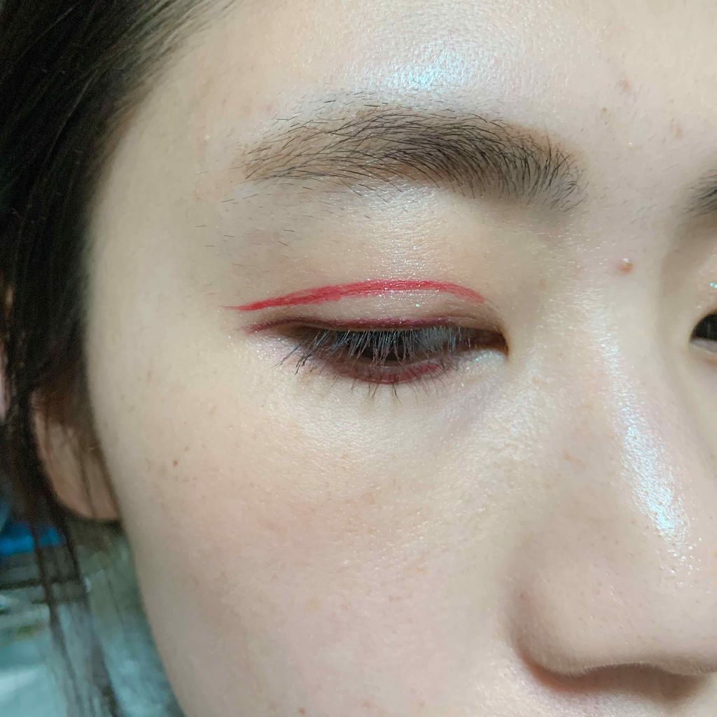 ラブ・ライナー リキッド グリッターコレクション/ラブ・ライナー/リキッドアイライナーを使ったクチコミ（3枚目）