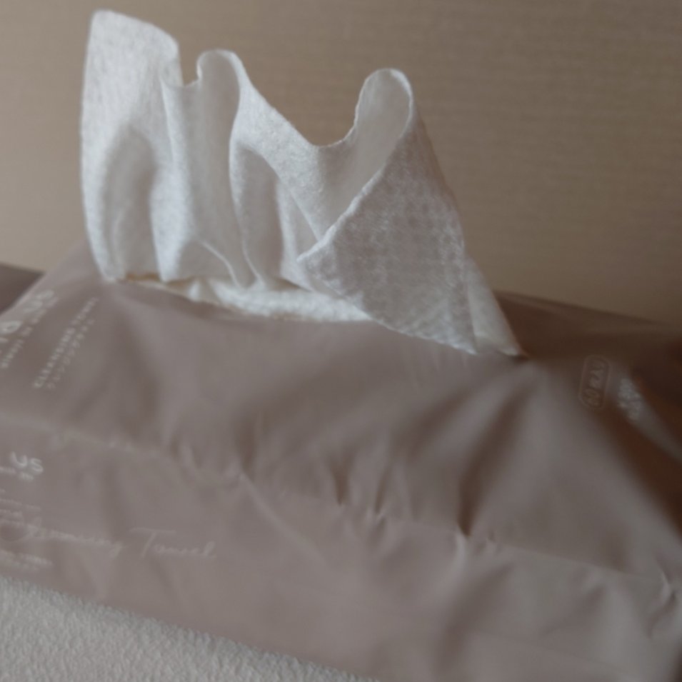 クレンジングタオル/and us/クレンジングタオルを使ったクチコミ（3枚目）