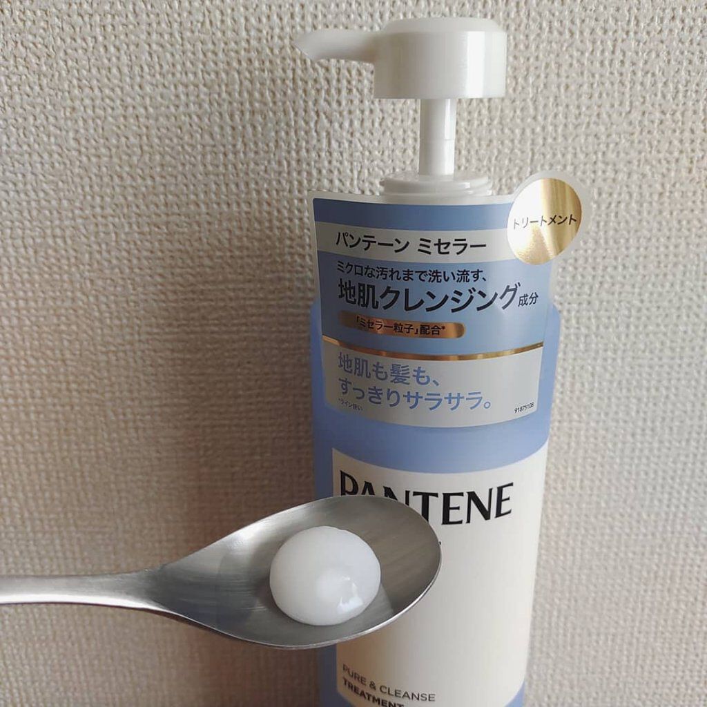 ミセラーシリーズ ピュア＆クレンズ シャンプー／トリートメント シャンプーポンプ 500ml/パンテーン/市販シャンプーを使ったクチコミ（3枚目）