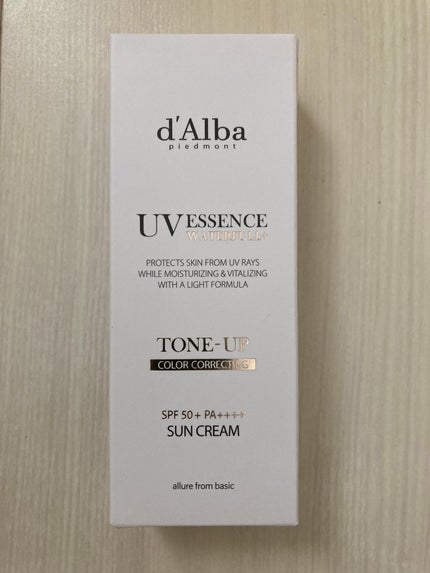 ウォータフルトーンアップサンクリーム/ダルバ/日焼け止めクリームを使ったクチコミ(1枚目)